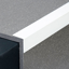 Slika PVC zaštitna lajsna za keramiku L profil bela 10x10 mm 2,7 m